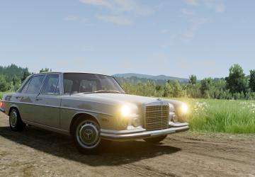 Мод Mercedes-Benz 300SEL версия 1.0 для BeamNG.drive (v0.29.x)