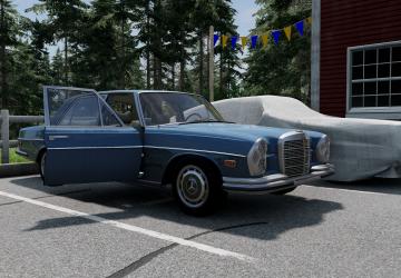 Мод Mercedes-Benz 300SEL версия 1.0 для BeamNG.drive (v0.29.x)