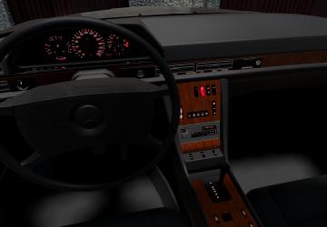 Мод Mercedes‑Benz 560 SEC (W126) версия 1.0 для BeamNG.drive (v0.38.x)