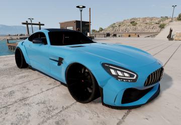 Мод Mercedes-Benz AMG GT-R версия 1.0 для BeamNG.drive (v0.25)