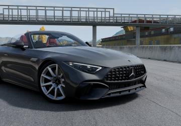 Мод Mercedes-Benz AMG SL63 версия 1.15 для BeamNG.drive (v0.32.x)