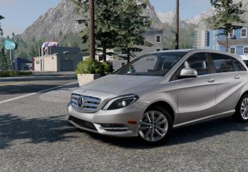 Мод Mercedes-Benz B-Class 2011-2014 версия 2.1 для BeamNG.drive (v0.32.x)