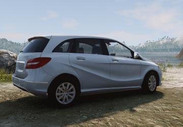 Мод Mercedes-Benz B-Class 2011-2014 версия 2.1 для BeamNG.drive (v0.32.x)