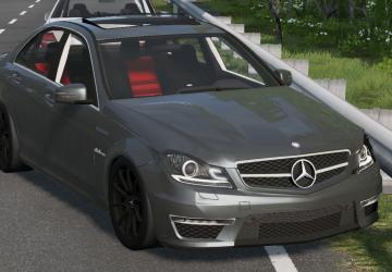 Мод Mercedes-benz C63 W204 AMG 2007-2014 для BeamNG.drive (v0.24)
