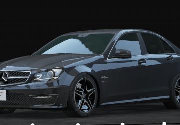 Мод Mercedes-benz C63 W204 AMG 2007-2014 версия 2.0 для BeamNG.drive (v0.24)