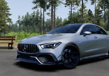 Мод Mercedes-Benz CLA 45S версия 1.0 для BeamNG.drive (v0.38.x)