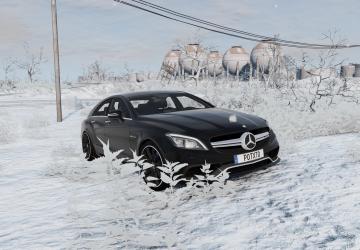 Мод Mercedes-Benz CLS Class C218 Restyling версия 2.0 для BeamNG.drive