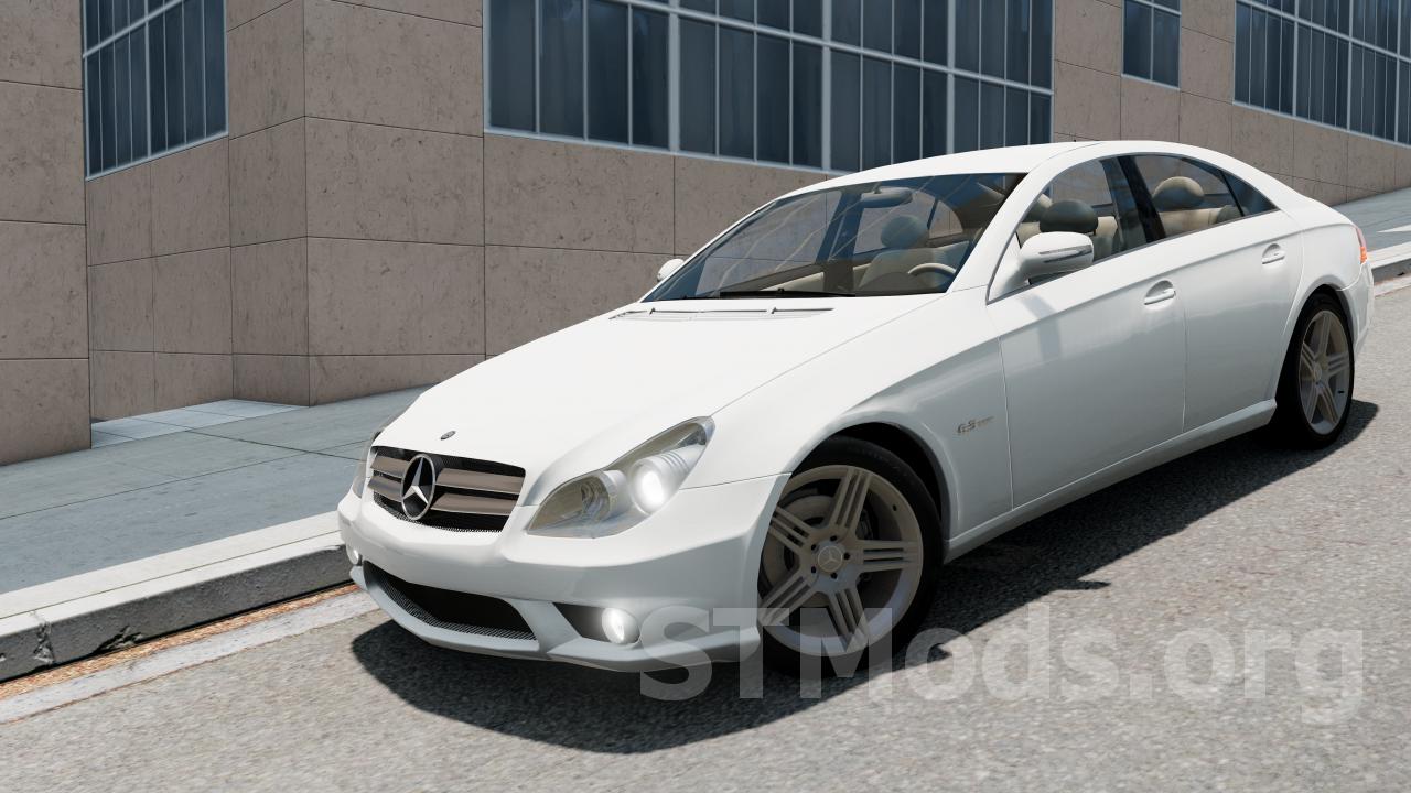 Скачать мод Mercedes-Benz CLS (W219) версия 1.0 для BeamNG.drive (v0.29.x)