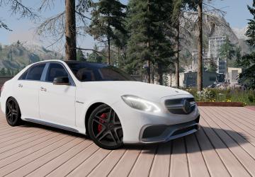 Мод Mercedes-Benz E63s W212 версия 1.0 для BeamNG.drive (v0.29.x)