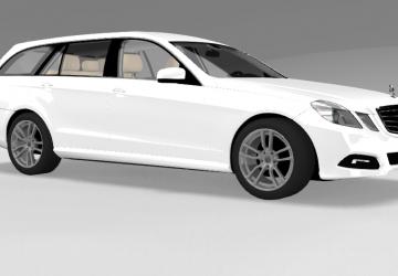 Мод Mercedes Benz E-Class Estate 2011 версия 1.0 для BeamNG.drive (v0.19.4.0)