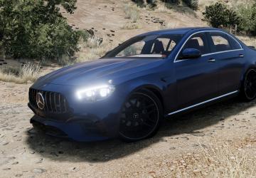 Мод Mercedes Benz E-Class (W213) (2016-2023) версия 1.1 для BeamNG.drive (v0.32.x)