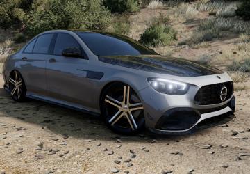 Мод Mercedes Benz E-Class (W213) (2016-2023) версия 1.1 для BeamNG.drive (v0.32.x)