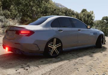 Мод Mercedes Benz E-Class (W213) (2016-2023) версия 1.1 для BeamNG.drive (v0.32.x)