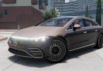 Мод Mercedes-Benz EQS версия 1.0 для BeamNG.drive (v0.30.x)