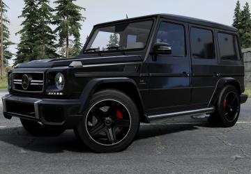 Мод Mercedes-Benz G-Class версия 1.1 для BeamNG.drive (v0.34.x)