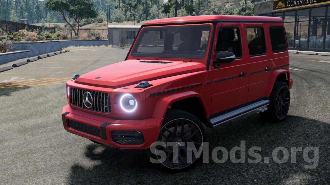 Скачать мод Mercedes-Benz G-Class версия 1.0 для BeamNG.drive (v0.30.x)