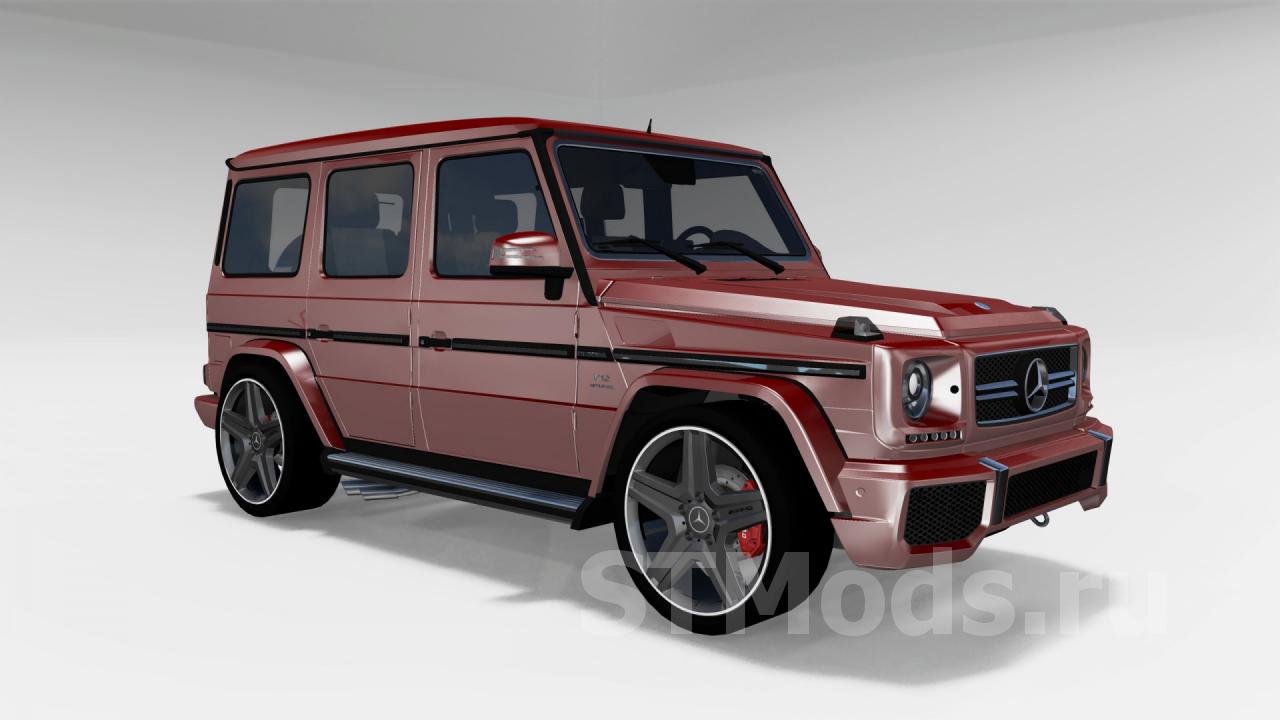 Скачать мод MERCEDES-BENZ G-PACK версия 0.2 для BeamNG.drive (v0.21)