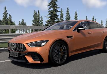 Мод Mercedes-Benz GT (X290) версия 2.0 для BeamNG.drive (v0.38.x-0.39.x)