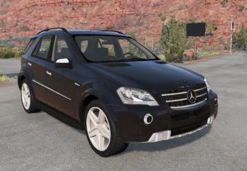 Мод Mercedes-Benz ML 63 AMG версия 1.0 для BeamNG.drive (v0.24)