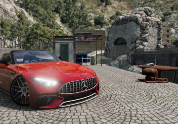 Мод Mercedes-Benz SL63 AMG версия 1.0 для BeamNG.drive (v0.27)