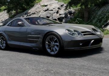 Мод Mercedes-Benz SLR McLaren версия 1.0 для BeamNG.drive (v0.35.x)
