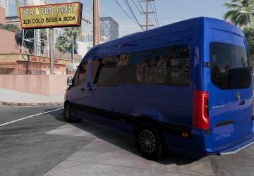 Мод Mercedes-Benz Sprinter (W907-W910) (2018-2022) v1.0 для BeamNG.drive (v0.29.x)