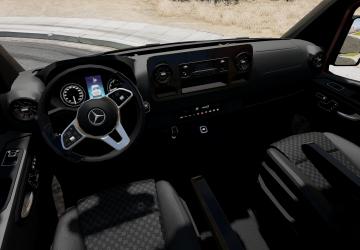 Мод Mercedes-Benz Sprinter (W907-W910) (2018-2022) v1.0 для BeamNG.drive (v0.29.x)