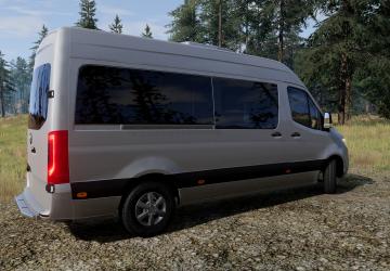 Мод Mercedes-Benz Sprinter (W907-W910) (2018-2022) v3.0 для BeamNG.drive (v0.32.x)
