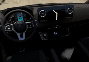 Мод Mercedes-Benz Sprinter (W907-W910) (2018-2022) v4.0.1 для BeamNG.drive (v0.37.x)