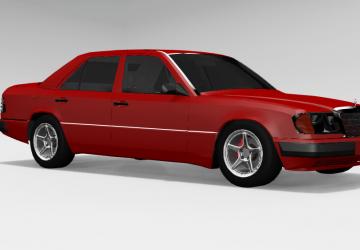 Мод Mercedes-Benz W124 (500E) версия 1.0 для BeamNG.drive (v0.23)