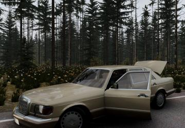 Мод Mercedes-Benz W126 PACK (1984-’91) версия Release для BeamNG.drive