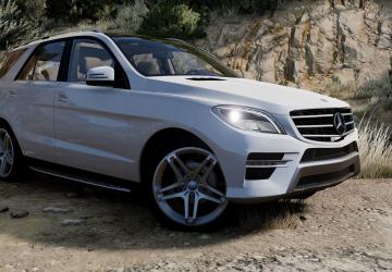 Мод Mercedes-Benz (W166) Pack версия 1.0 для BeamNG.drive (v0.32.x)