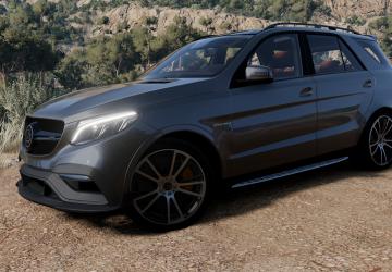 Мод Mercedes-Benz (W166) Pack версия 1.0 для BeamNG.drive (v0.32.x)