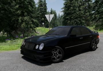 Мод Mercedes-Benz W210 версия 3.0 для BeamNG.drive (v0.29.x)