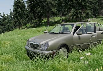 Мод Mercedes-Benz W210 версия 3.0 для BeamNG.drive (v0.29.x)