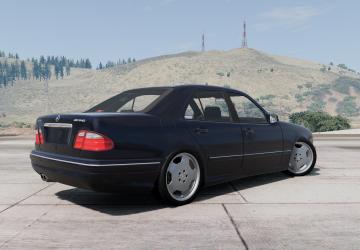 Мод Mercedes-Benz W210 Restyling версия 1.0 для BeamNG.drive (v0.29.x)