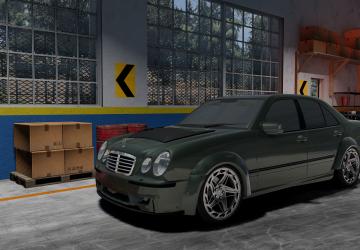 Мод Mercedes-Benz W210 Restyling версия 1.0 для BeamNG.drive (v0.29.x)