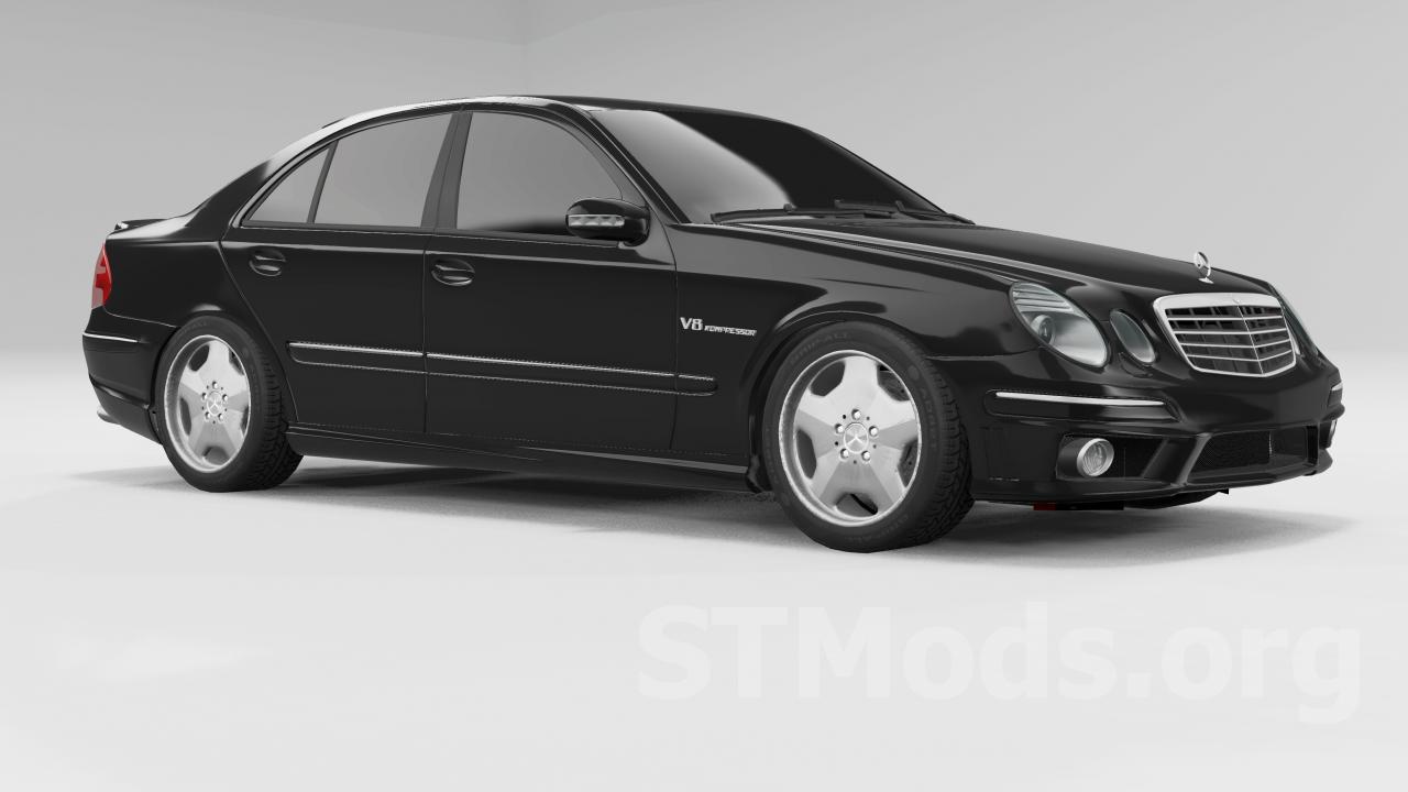 Скачать мод Mercedes Benz W211 версия 1.0 для BeamNG.drive (v0.24)