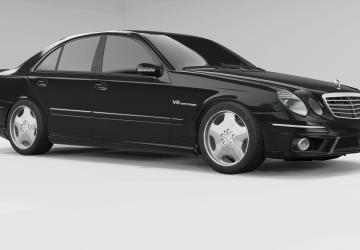 Мод Mercedes Benz W211 версия 1.0 для BeamNG.drive (v0.24)
