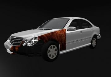 Мод Mercedes-Benz W211 e55 amg версия 1.0 для BeamNG.drive (v20.0)