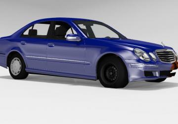 Мод Mercedes-Benz W211 e55 amg версия 2.0 для BeamNG.drive (v21.3+)