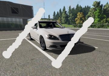 Мод Mercedes-Benz W221 версия 20.01.20 для BeamNG.drive (v1.18)