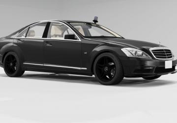 Мод Mercedes Benz W221 для BeamNG.drive (v0.23.5)