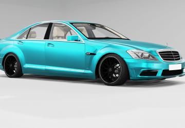 Мод Mercedes Benz W221 для BeamNG.drive (v0.23.5)