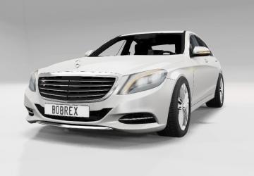 Мод Mercedes Benz w222 для BeamNG.drive (v0.23.4)