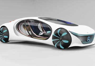 Мод Mercedes Vision AVTR версия 2020 для BeamNG.drive (v0.27.x)