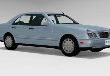 Мод Mercedes W210 версия 1.0 для BeamNG.drive (v0.21)