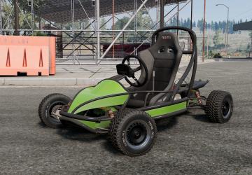 Мод Mini Flea Go Kart версия 2.0 для BeamNG.drive (v0.36.x)