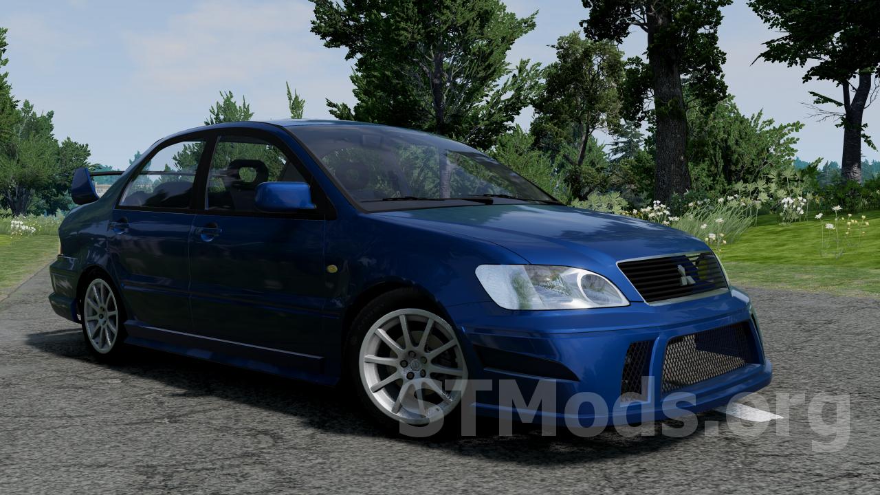 Скачать мод Mitshubishi Lancer/Cedia версия 1.0 для BeamNG.drive (v0.29.x)