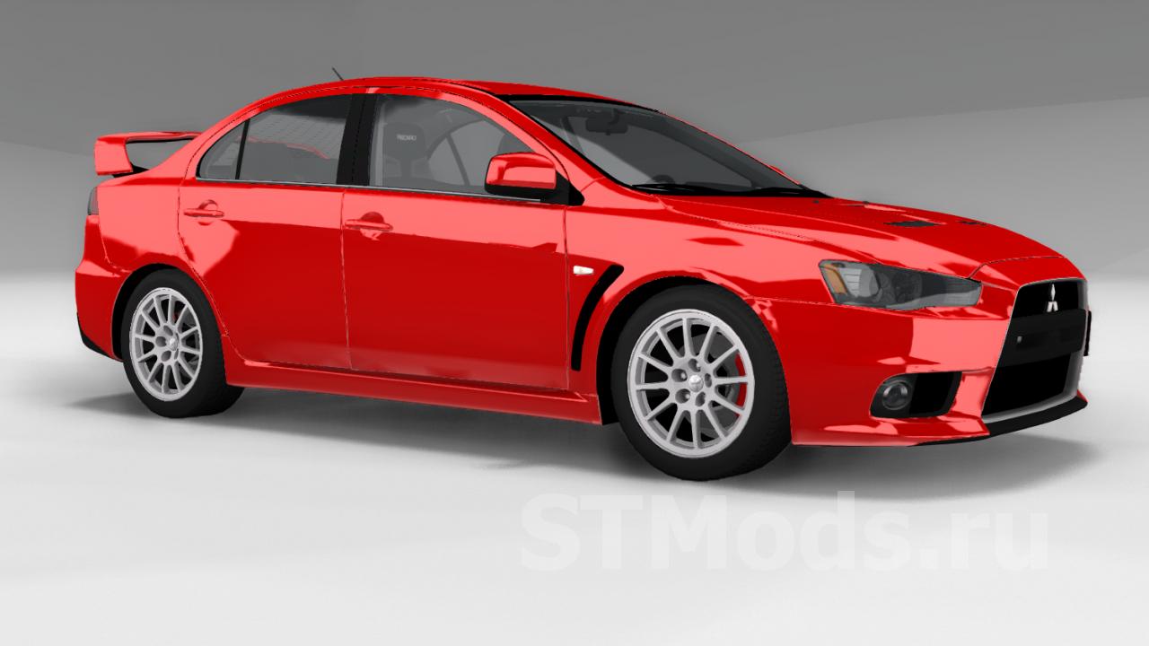 Скачать мод Mitsubishi Evolution Pack версия 1.0 для BeamNG.drive  (v0.19.4.2)